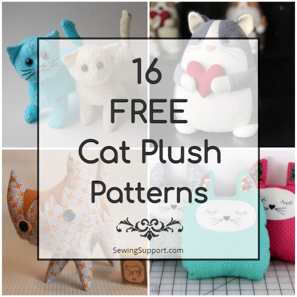 100+ FREE Stuffed Animal Patterns {Sewing}