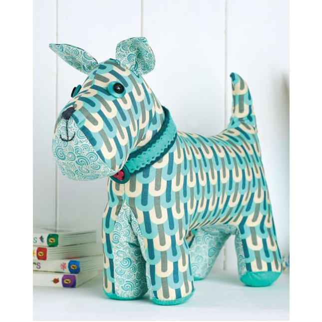 Free dog stuffed animal sewing pattern