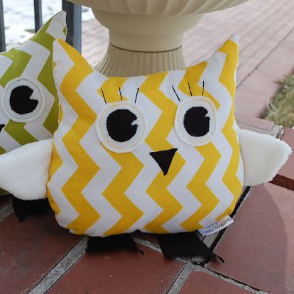 Easy owl stuffed animal sewing pattern